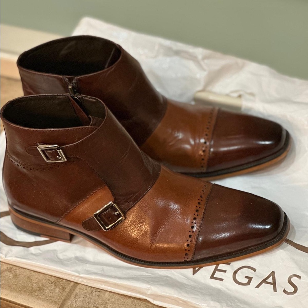 Mens Stacy Adams Stylish Dress Boots
